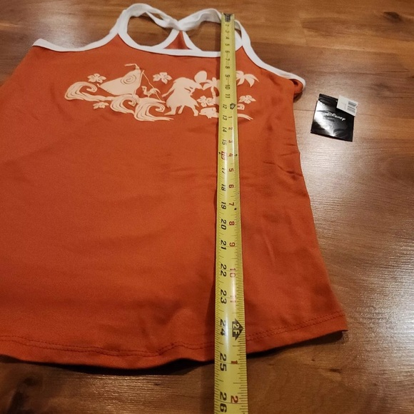 Disney Moana Silhouette Scene Big Girl/Juniors Strappy Tank Top, XS NWT - Picture 4 of 6